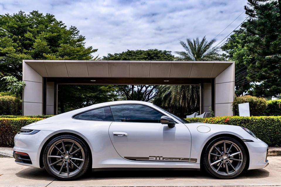 Porsche 911 Carrera T (992) AAS 2025 สี Ice Grey Metallic มีไฟแนนซ์เหลือ Warranty ถึง 6/2027 และซื้อเพิ่มได้ รูปที่ 5