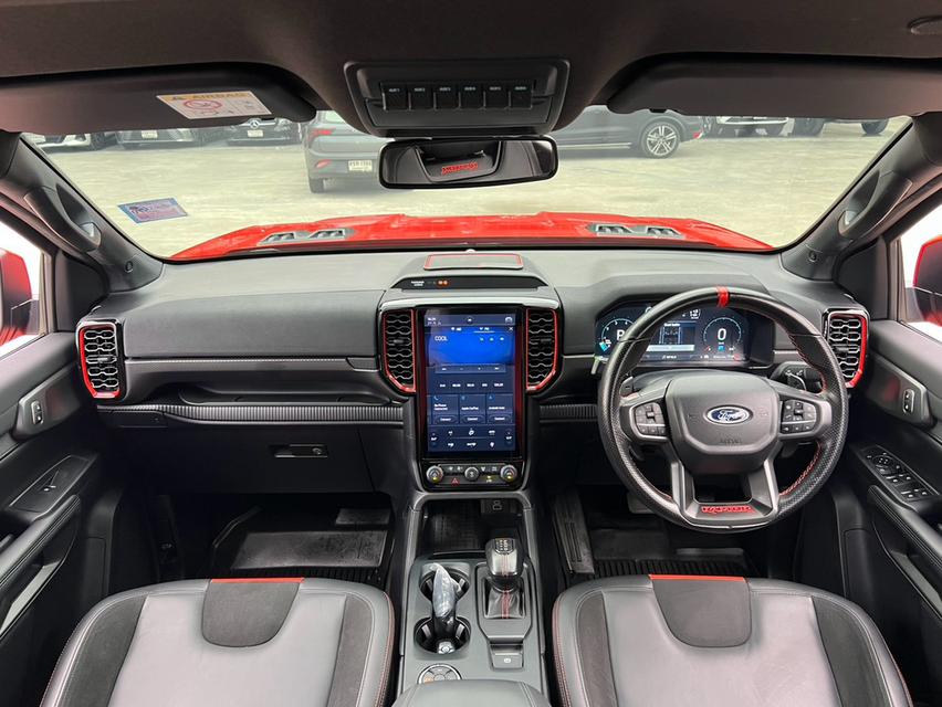 FORD RANGER, 3.0 RAPTOR ECOBOOST 4WD ปี 2022 โฉม DOUBLE CAB สีส้ม สวยจัดๆ เกียร์ออโต้ 10 สปีด รูปที่ 7
