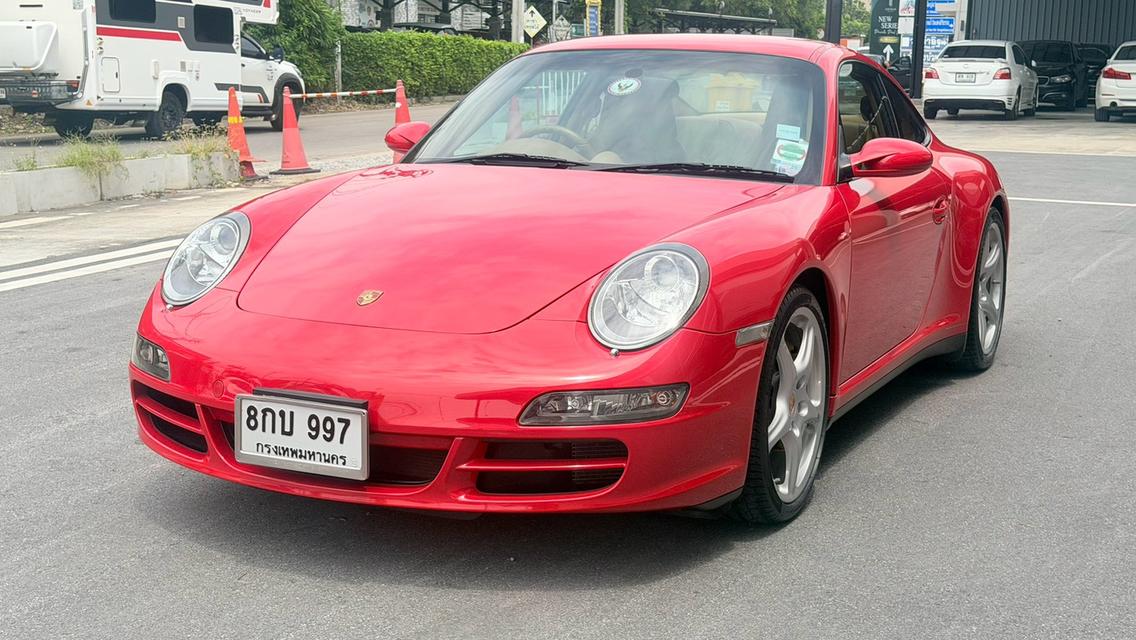 Porsche 911 Carrera 4S (997.1) 2006 สีแดง รถออก AAS เกียร์ธรรมดา 6 สปีด สภาพสะสม