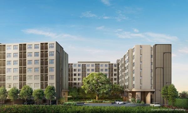 dcondo cloud Don Mueang คอนโดใกล้สนามบินดอนเมือง 600 ม. ติดถนนวิภาวดี–รังสิต โทร 0655639565 6