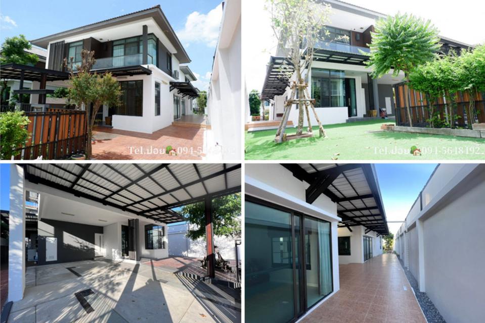 หมู่บ้านมัณฑนา รามอินทรา-วงแหวน เช่าบ้านเดี่ยว 6 ห้องนอน 2 หลังคู่ หลังบ้านต่อกัน พร้อมห้องแม่บ้าน ทำเลดี ใกล้แฟชั่นไอส์แลนด์ 3