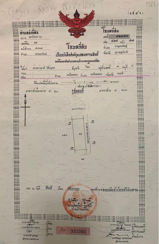 ขายที่ดินเปล่า ทำเลดี อำเภอกาญจนดิษฐ์ จังหวัดสุราษฎร์ธานี 15