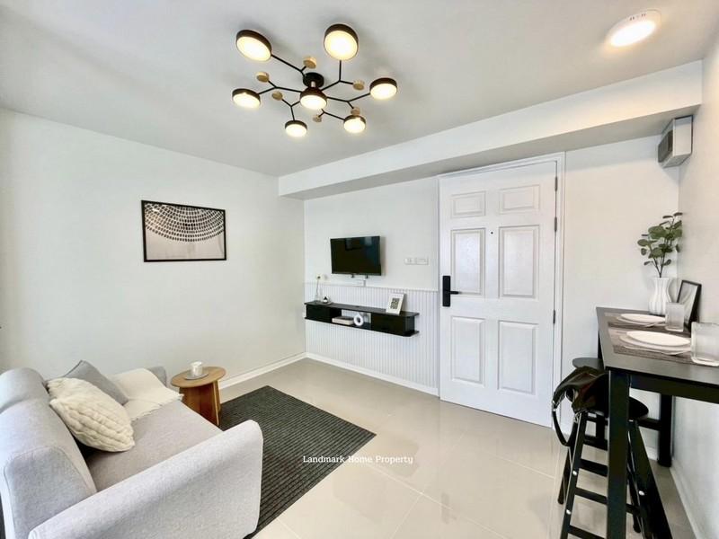 LM25-0165 ขายคอนโด ลุมพินี เซ็นเตอร์ แฮปปี้แลนด์ นวมินทร์ อาคารB ชั้น7 ห้องขนาด 27.57 ตรม 1 นอน 1 น้ำ รีโนเวทใหม่ พร้อมเ 3