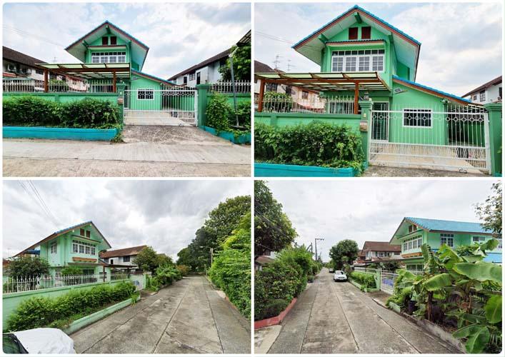 H-112 : บ้านพร้อมที่ดิน 61 ตร.วา รามอินทรา 14 แยก 10 ใกล้ BTS สถานีมัยลาภ 2