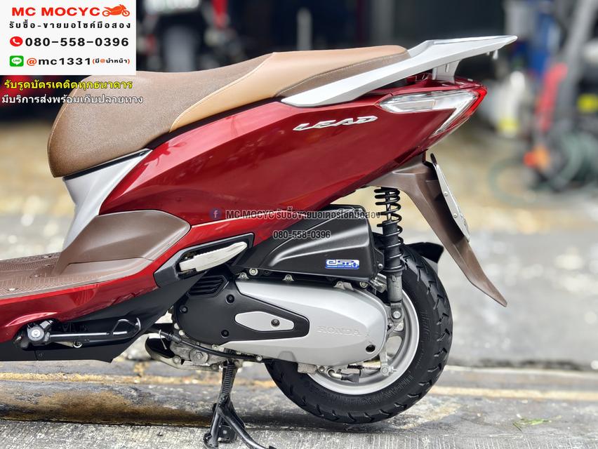 Lead 4v สีแดง 2023 วิ่ง10000โล รถบ้านแท้มือเดียว ไม่ใช่รถประมูล เครื่องท่อเดิมๆ No1138 12