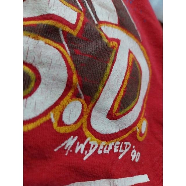 เสื้อยืดแขนสั้น แนวไบค์เกอร์ Sturgis,S.D.Ride & Free 51st Anniversary 1991 แท้ มือสอง สภาพดี ของพร้อมส่งครับ รูปย่อยที่ 4