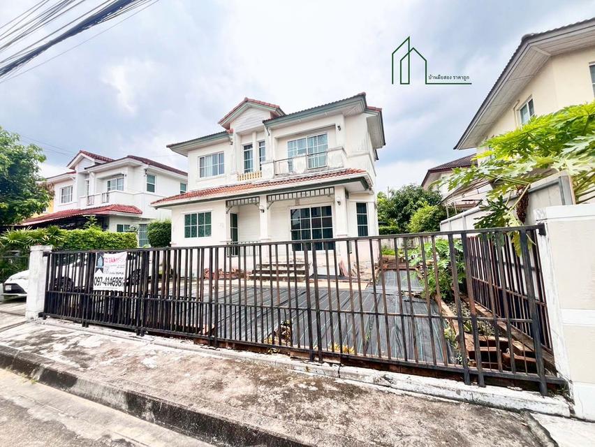 บ้านเดี่ยว 2 ชั้น ปาริชาติ สุวินทวงศ์ ถนนคุ้มเกล้า11 ใกล้นิคมลาดกระบัง 3