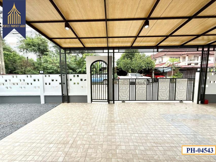 ขายบ้านณัฐวรรณตกแต่งใหม่พร้อมอยู่ กระทุ่มราย หนองจอก มีนบุรี กรุงเทพฯ 3