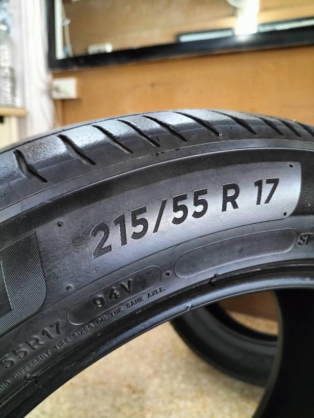 ยางรถยนต์มือสอง MICHELIN ปี 2019 (215/55 R 17) 15
