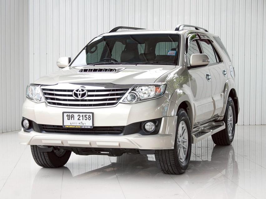 รหัสรถ BN2158 TOYOTA FORTUNER, 2.5 G ปี 2013 