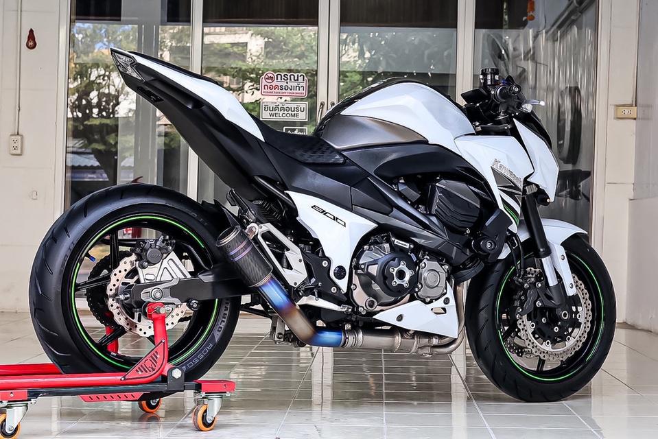 Z800 ปี2016 สีขาว Kawasaki รูปที่ 6