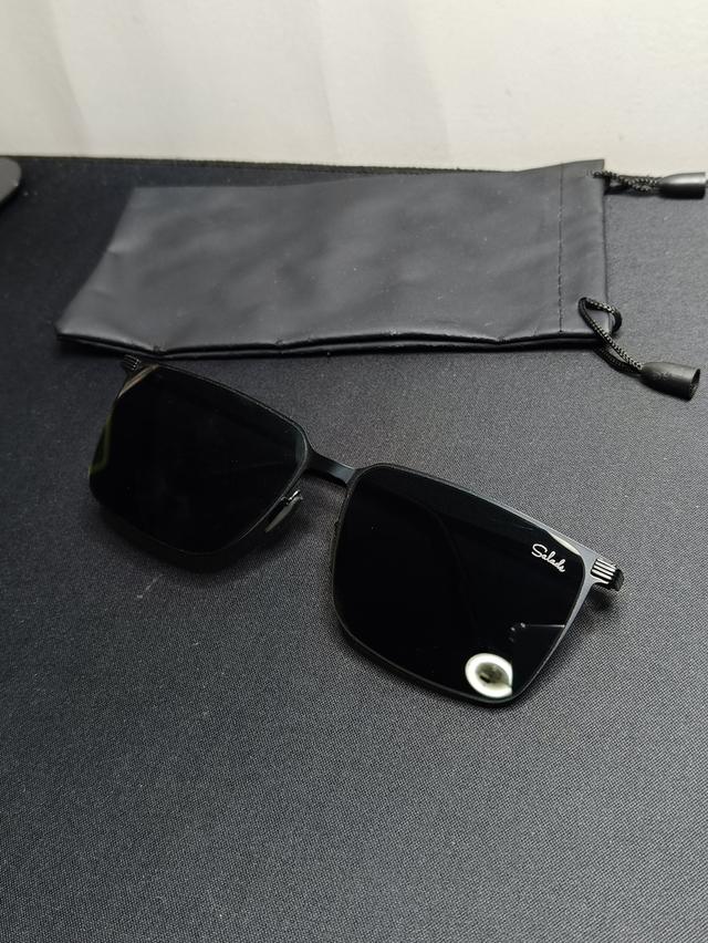 แว่นกันแดด Salads แบรนด์แท้ทรงเหลี่ยม สไตล์ฝรั่งเศส เลนส์ Polarized กัน UV400 ใส่ขับรถ รูปที่ 8
