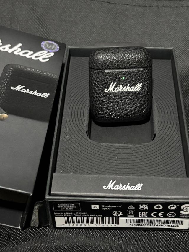 (มือสอง) Marshall Minor III ของแท้จาก Power Buy สภาพดี แบตอึด 5-6 ชม. 8
