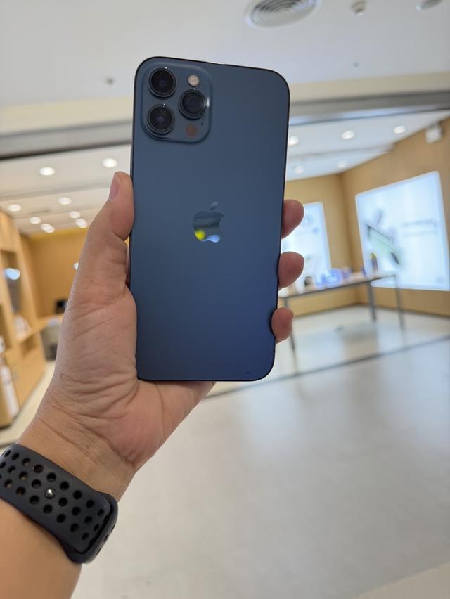 iPhone 12 Promax 128GB ตัวเครื่องเป็นรอยเคสกัดแบตเตอรี่ 68%