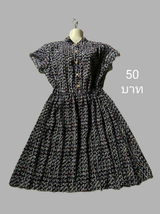 เสื้อผ้ามือสอง ชุดเดรส จั้ม