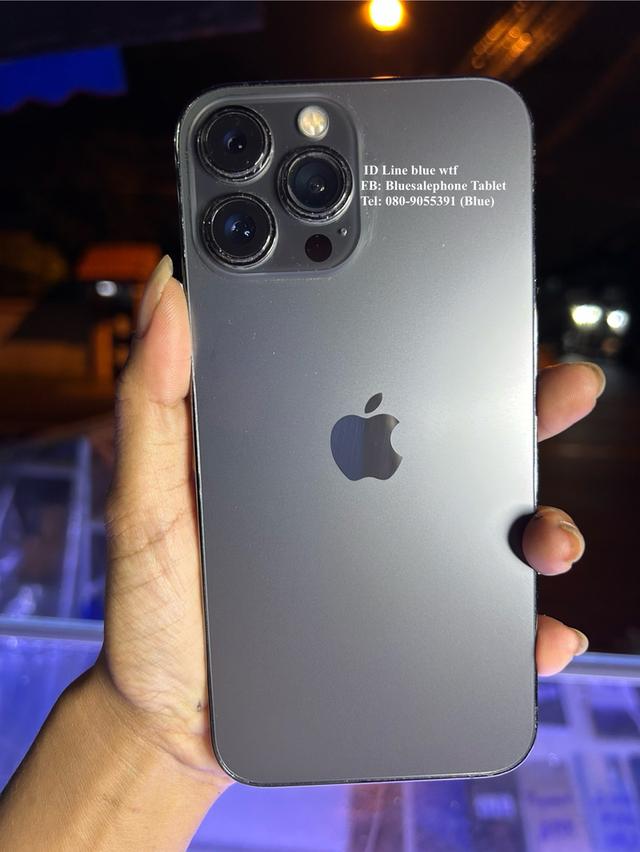 IPhone13 Pro Max 128GB TH  เครื่องศูนย์ไทย  ไม่ติดล็อค แบตดี ใข้งานปกติ สภาพสวย รูปที่ 2
