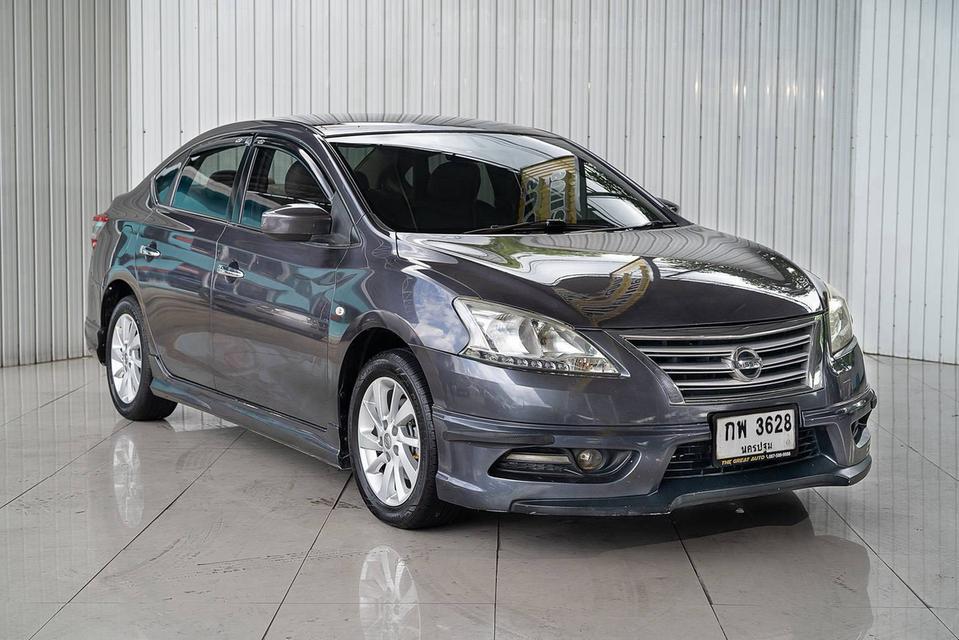 NISSAN SYLPHY 1.6 S ปี 2014 สีเทา โฉม ปี12-ปัจจุบัน