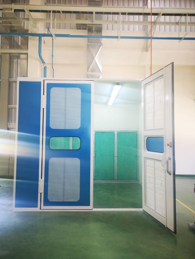 ขาย สร้าง ติดตั้งห้องพ่นสีรถยนต์ ห้องพ่นสีอบสีขนาดใหญ่ โรงพ่นสีเครื่องบิน ห้องพ่นสีเฟอร์นิเจอร์ ห้องอบพ่นสีอินฟราเรด พร้อมงานเซ็นแบบห้องพ่นสี