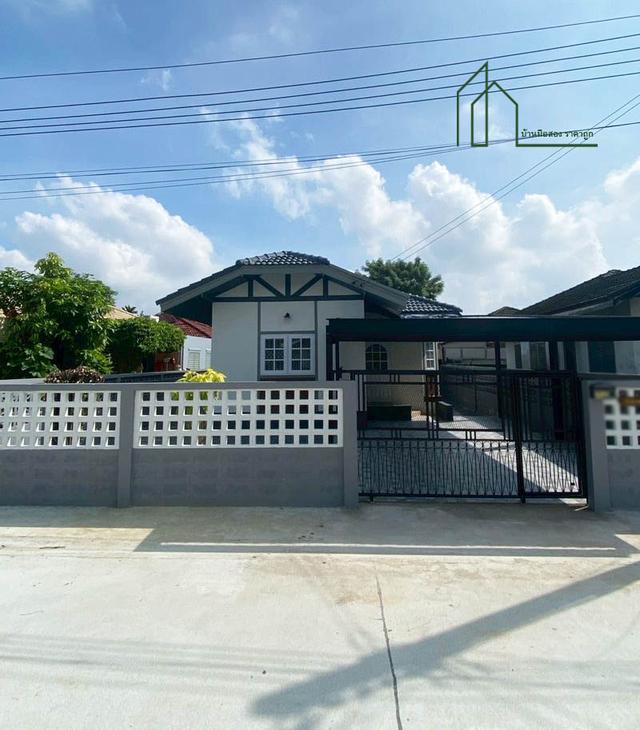 บ้านเดี่ยวชั้นเดียว หมู่บ้านเปรมฤทัย 3 หลังแฟชั่นไอร์แลนด์ ซอยกาญจนาภิเษก 11/1 พร้อมเข้าอยู่ 15