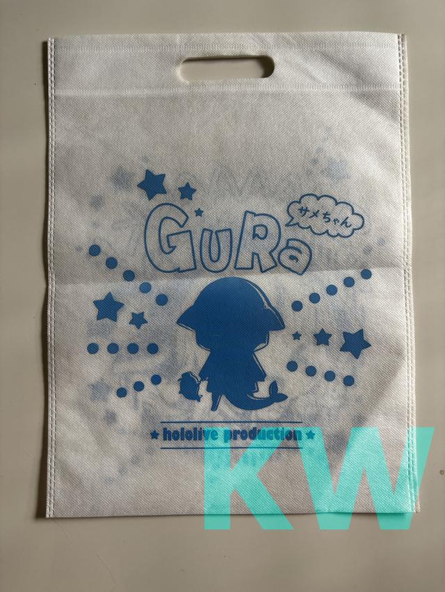 ถุงผ้าสปันบอนด์ (Spunbond Bag) ลาย Gawr Gura - Hololive 2