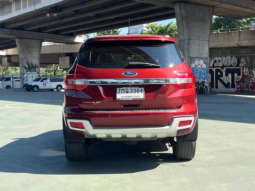 ขายรถ Ford Everest 2.2 Titanium plus ปี 2018 สีแดง เกียร์ออโต้ 5