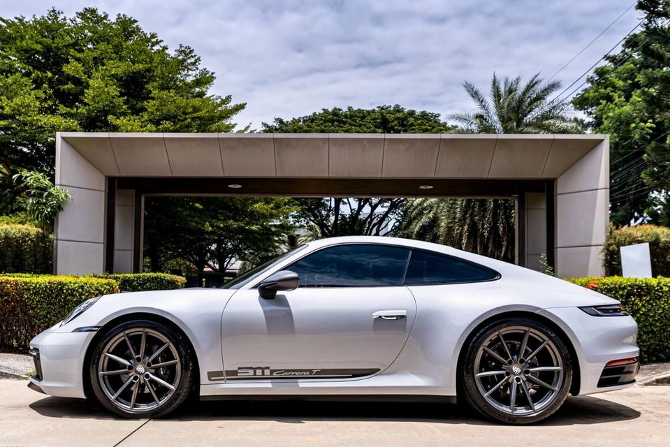 Porsche 911 Carrera T (992) AAS 2025 สี Ice Grey Metallic มีไฟแนนซ์เหลือ Warranty ถึง 6/2027 และซื้อเพิ่มได้ รูปที่ 4