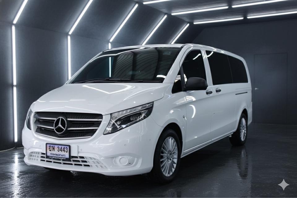 รหัสรถ JRS3443 หรูหราสุดๆกับ Benz Vito ปี 2016