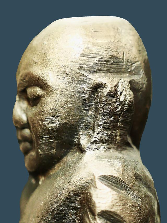 พระรูปปั๊มเหมือน หลวงพ่อเงิน วัดบางคลาน พิมพ์คอแอล ปี 2515....เก่า เดิมๆ รูปที่ 7