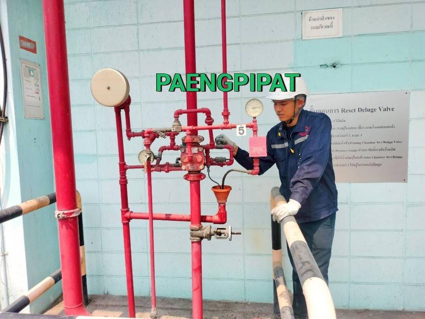 ตรวจสอบไฟปั้มเครื่องสูบน้ำดับเพลิง 3