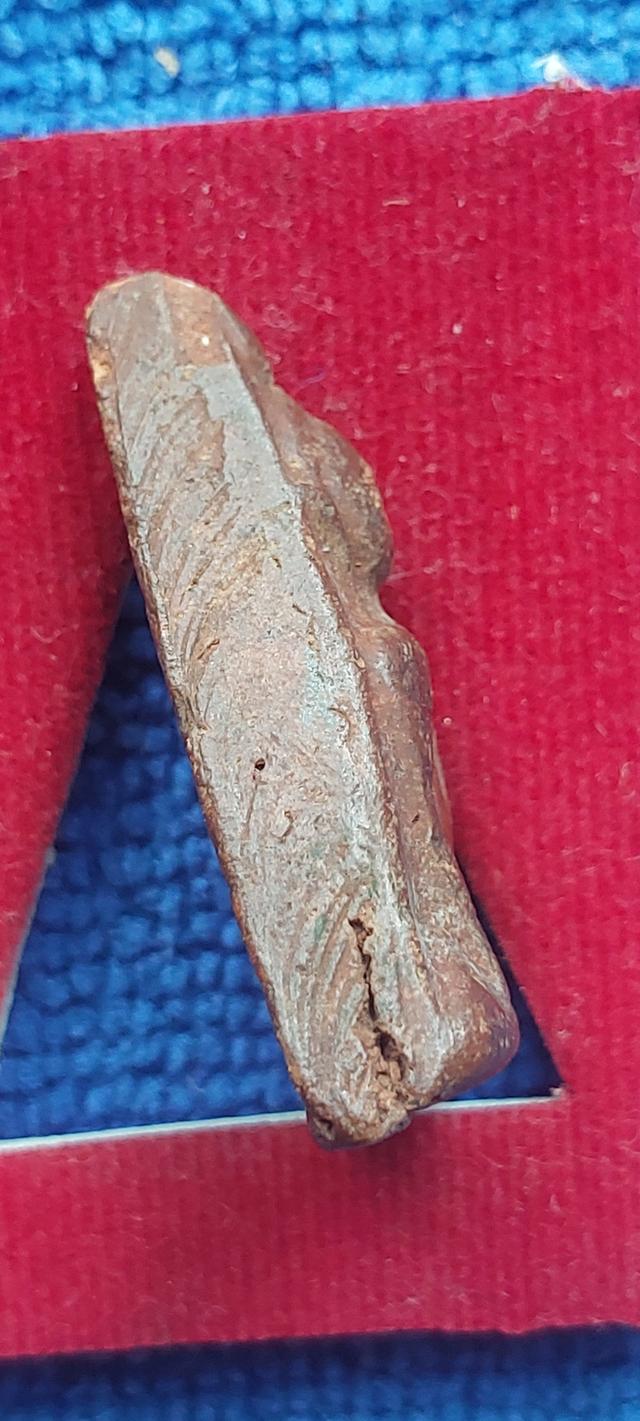 พระนางพญาพิมพ์เข่าโค้ง หลังยันต์ดวง ปี2514 รูปที่ 5