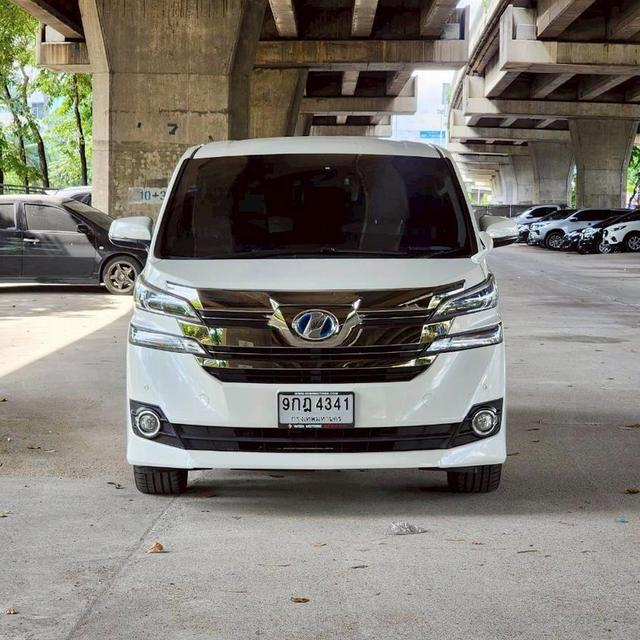 Toyota VellFire 2.5 HEV E-FOUR AT ปี 2015 2