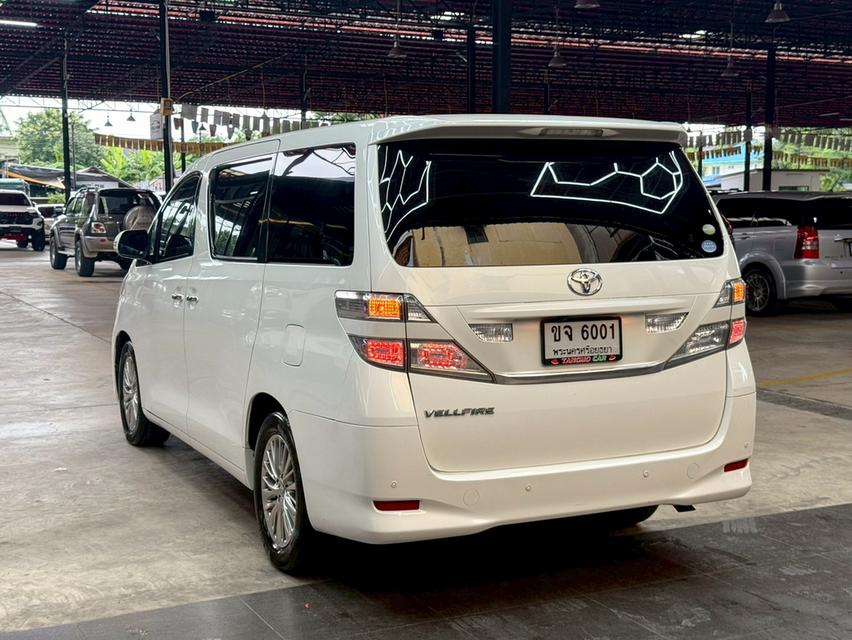 TOYOTA VELLFIRE 2.4 V ปี2011 รถบ้านแท้ รถสวยประวัติดี
