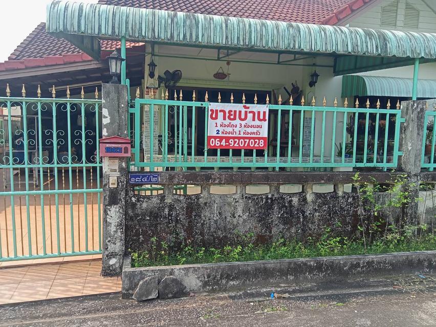 ขายบ้านเดี่ยว 50 ตรวขนาด3ห้องนอน 2ห้องน้ำ1ห้องครัว พร้อมที่จอกรถ 1