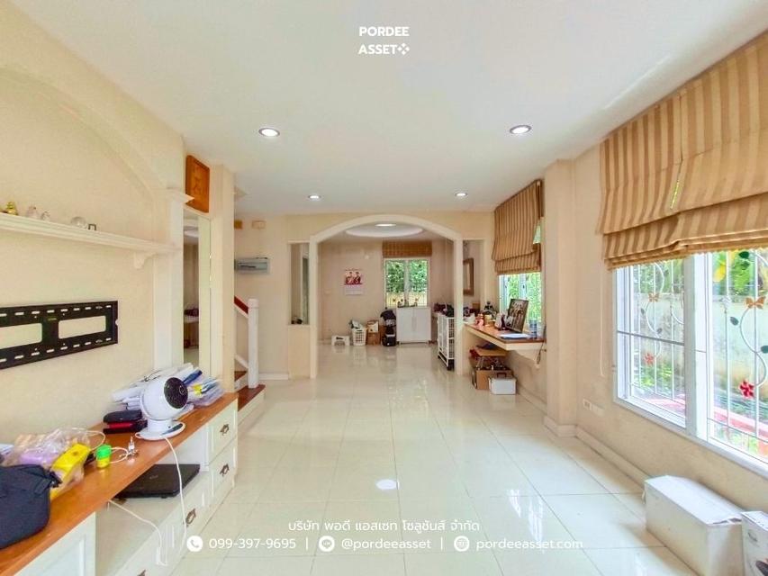 บ้านเดี่ยว เพอร์เฟคพาร์ค รัตนาธิเบศร์-ราชพฤกษ์ (ขนาด 50 ตร.ว.) ไทรม้า บางรักน้อย เมืองนนทบุรี รถไฟฟ้าสายสีม่วงสถานีไทรม้า