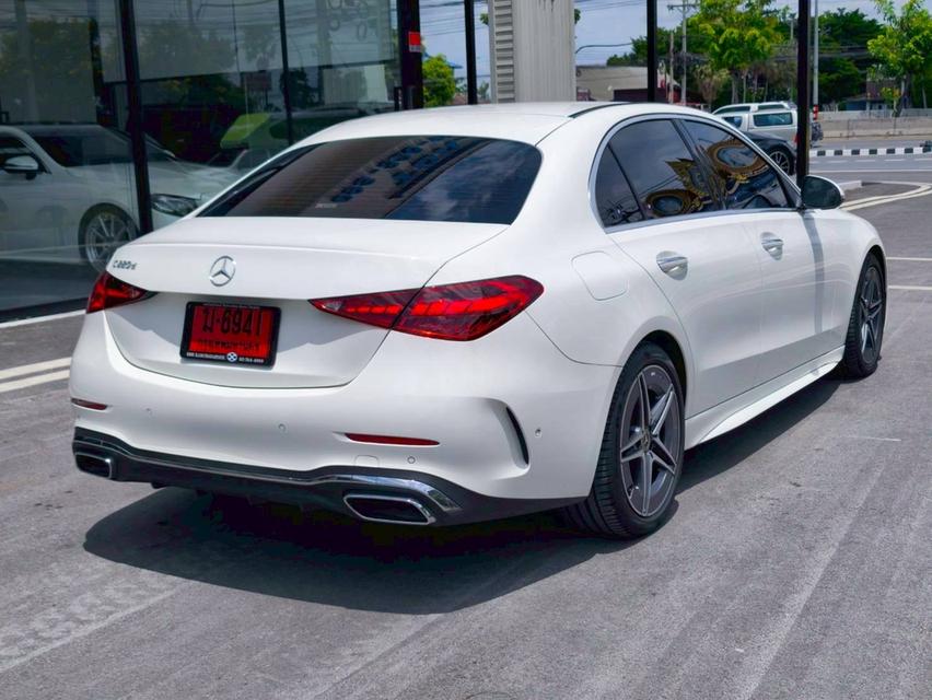 รหัสรถ KPV6941 2024(ยังไม่จดทะเบียน) BENZ C220d AMG LINE สีขาว 11