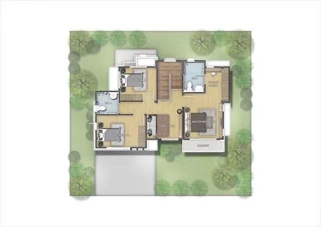 (ขายด่วน) บ้านเดี่ยว ย่านรามอินทรา ติดถนนใหญ่ บ้านมือสอง 8