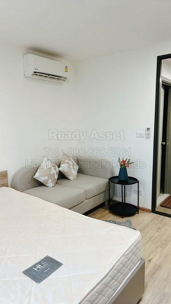 CR6901-0016 ให้เช่าคอนโด วันเดอร์ เกษตร ห้อง 24.5 ตรม 1 ห้องนอน ชั้น 5 ห้องมุมเงียบสงบ ใกล้สถานีรถไฟฟ้าบางเขน 5