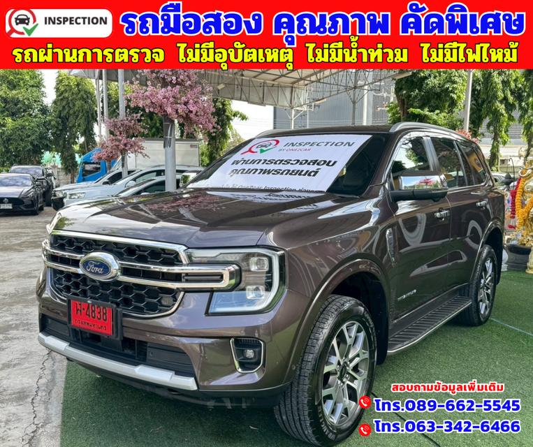 ✴️ปี2025 Ford EVEREST 2.0 BI-TURBO TITANIUM PLUS 4WD.
