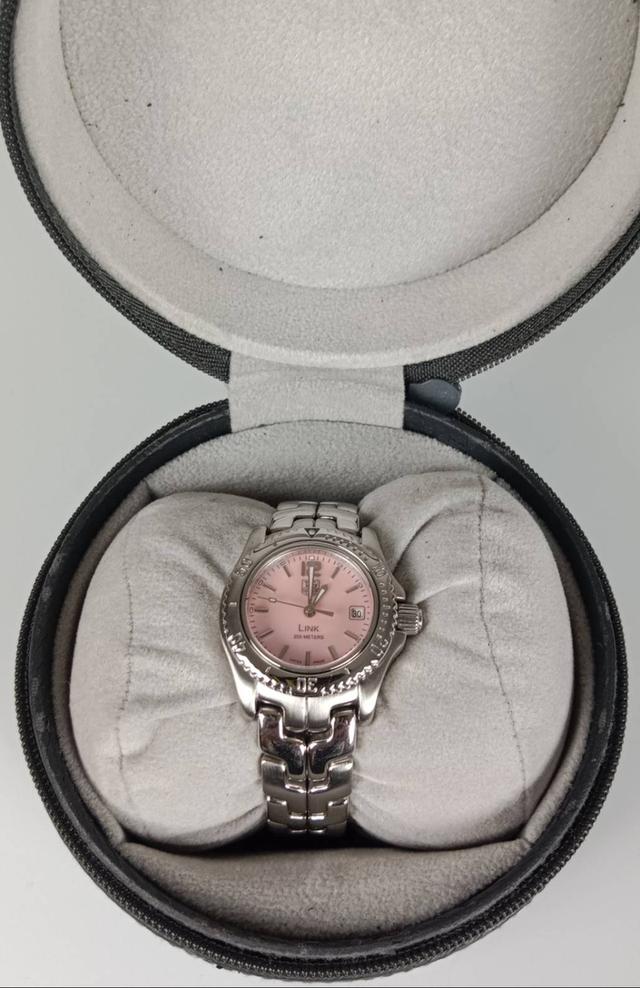 24.TAG Heuer Link Mother of Pearl Link Watch WT141M BA0560 พร้อมกล่องแท้+คู่มือ ใบรับประกัน