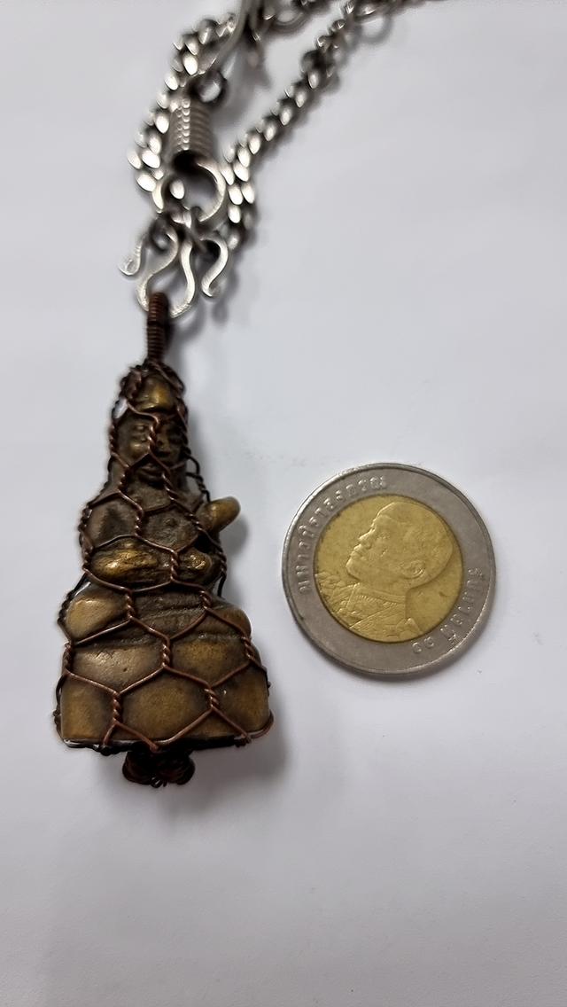 พระกริ่งโบราณ หายาก พุทธคุณครบเครื่อง เมตตามหานิยม แคล้วคลาด ปลอดภัย เหมาะบูชาติดตัวเสริมสิริมงคล รูปที่ 2