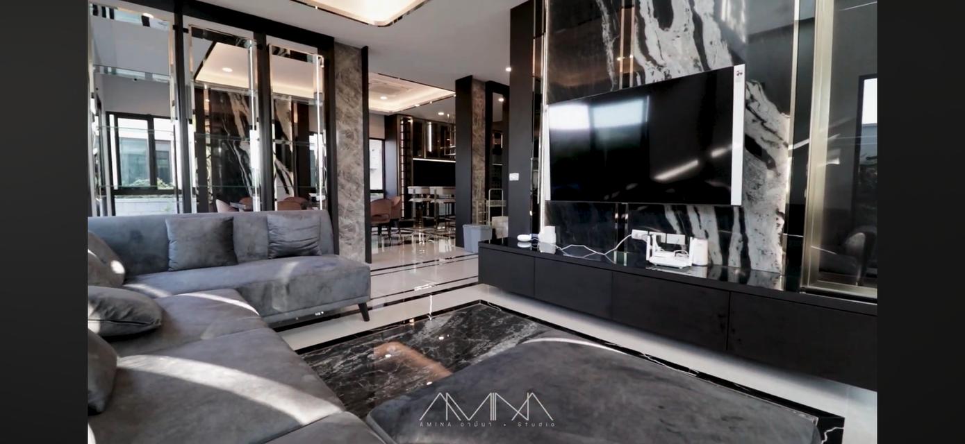 บ้านเดี่ยวให้เช่า The city พระราม9-กรุงเทพกรีฑา 4