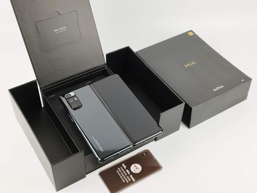 รูป ขาย/แลก Xiaomi MIX FOLD 12/256 สี Black รอมจีน สภาพสวยมาก Snapdragon888 แท้ ครบกล่อง เพียง 25,900  บาท  1