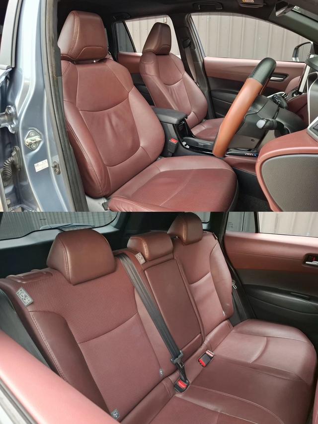 (แจ้งรหัสรถ KN6351) TOYOTA COROLLA CROSS, 1.8 HYBRID PREMIUM SAFETY ปี2021 (ตัวท็อป ซันรูฟ) รูปที่ 12