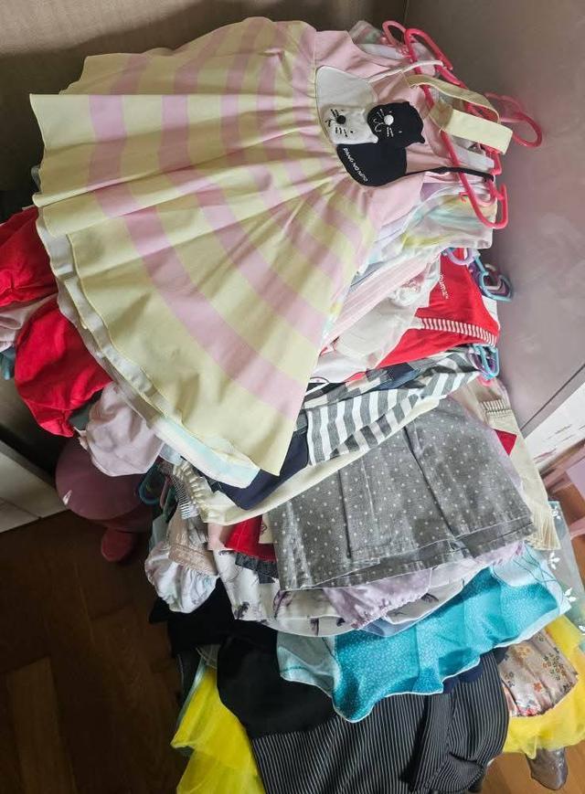 ขายเหมา ชุดเด็ก ชาลอม Chalom ส่งต่อมือสอง สภาพใหม่ ไม่มีตำหนิ สำหรับท่านที่ต้องการรับเสื้อผ้าไปขายต่อ รูปที่ 2