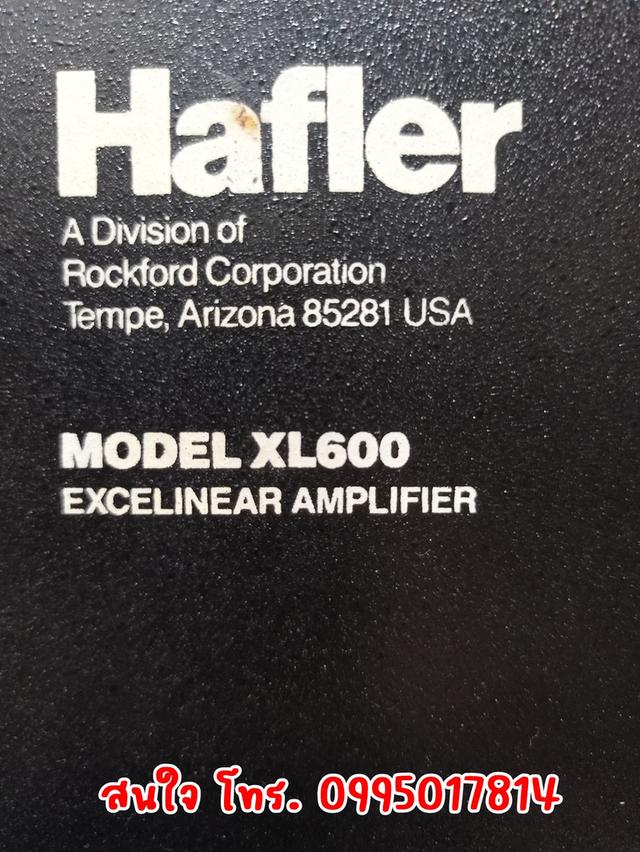 ขายเพาเวอร์แอมป์ HI END HAFLER XL600 รุ่น TOP 11