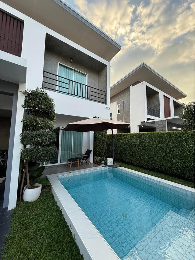 ให้เช่าบ้านเดี่ยวสองชั้น  3 ห้องนอน 3 ห้องน้ำ บ้านในโครงการพร้อมคลับเฮ้าส์สระว่ายน้ำ เฟอร์ครบ 🏠🌿💦 4