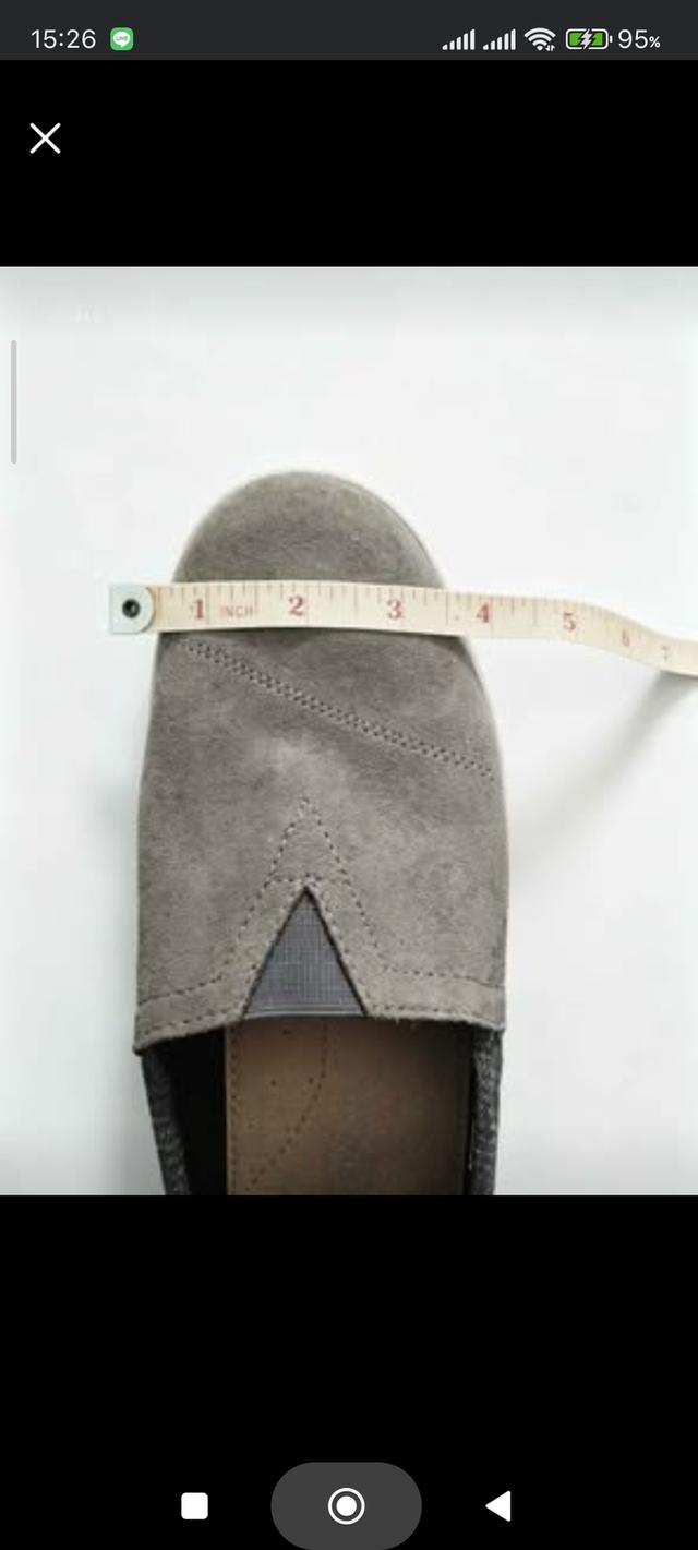รองเท้าแบรนด์ TOMS มือสอง ของแท้ รูปที่ 5