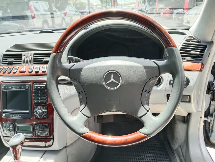 ขายรถ Benz S280 2.8 W220 ปี 2000 สีเทา เกียร์ออโต้ รูปที่ 12