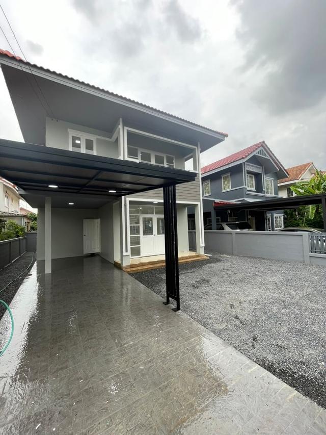 ขาย :บ้านเดี่ยว 2 ชั้น, เนื้อที่ 51.2 ตรว. หมู่บ้านแสนสบาย ซอย 4 ถนนคู้บอน 27 แยก 34  2