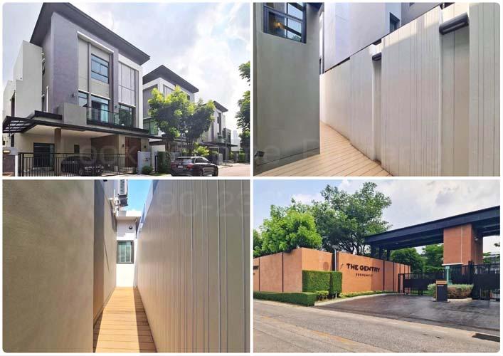 H-137 : ขาย & ให้เช่า บ้าน 3 ชั้น 53.6 ตร.วา The Gentry Sukhumvit 101 ซ.ปุณณวิถี (สุขุมวิท 101) พระโขนง 6